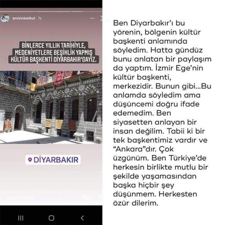 Buvo reakcija! Ersino Korkuto pareiškimas „Diyarbakır“ ...