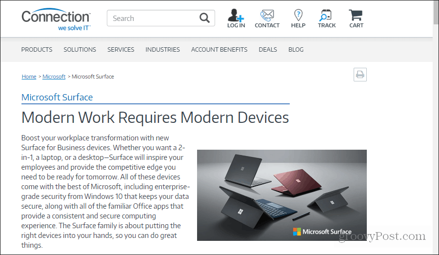 „Microsoft“ perpardavinėtojo svetainė