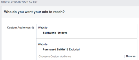 SMMW15 facebook skelbimų rinkinys