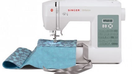 Kaip nusipirkti siuvimo mašiną A 101 Singer Brilliance 6160? Dainininkės siuvimo mašinos ypatybės