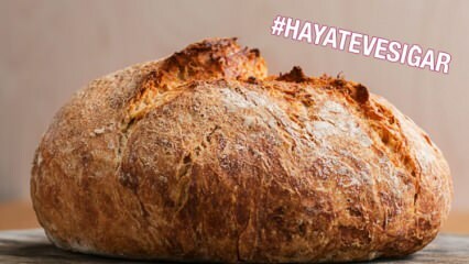 Kaip pasidaryti lengviausią duoną? Duonos receptas, kuris ilgai nesustingo.. Pilno dydžio duona