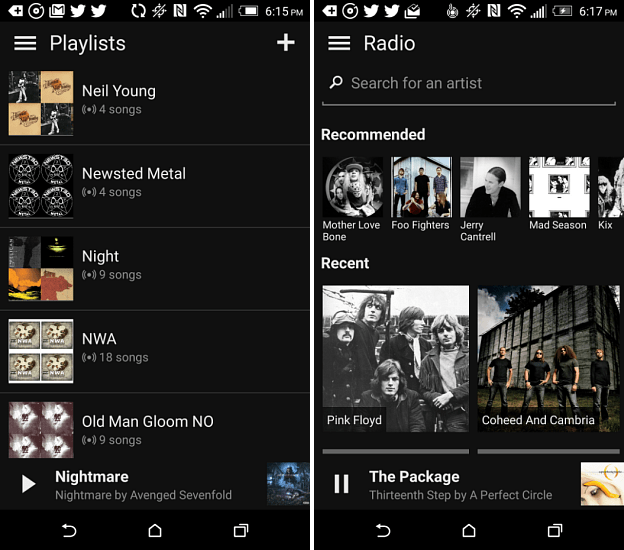 „Groove“ muzika „Android“
