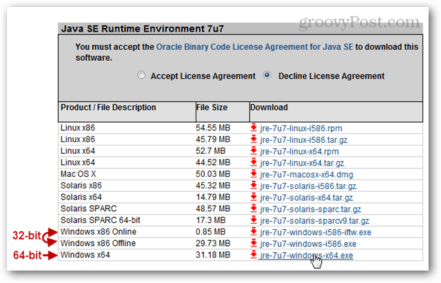 „Java Zero Day Exploit“ pataisyta 1.7.0_07 rankinio atnaujinimo versijoje