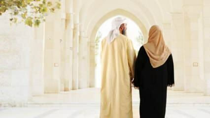 Kaip sutuoktiniai turėtų elgtis vienas su kitu islamo santuokoje? Meilė ir meilė tarp sutuoktinių ...