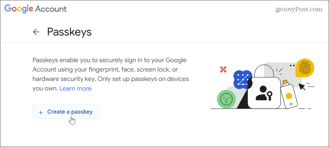 Jūsų „Google“ paskyros slaptažodis