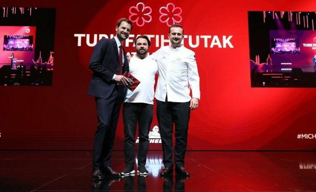 Turkijos gastronomijos sėkmė pripažinta pasaulyje! Pirmą kartą istorijoje apdovanotas „Michelin“ žvaigždute