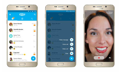 „skype 6.0“ „Android“ atnaujinimas