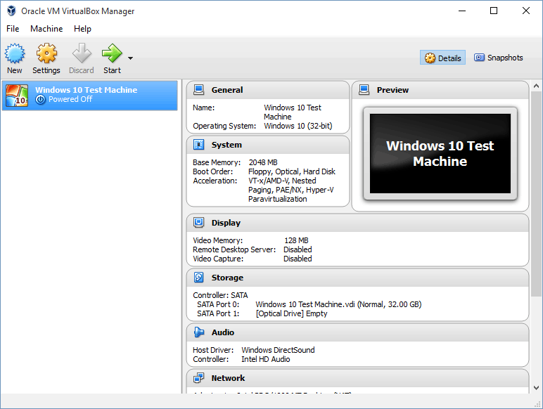 08 Baigti VM konfigūraciją („Windows 10“ diegimas)