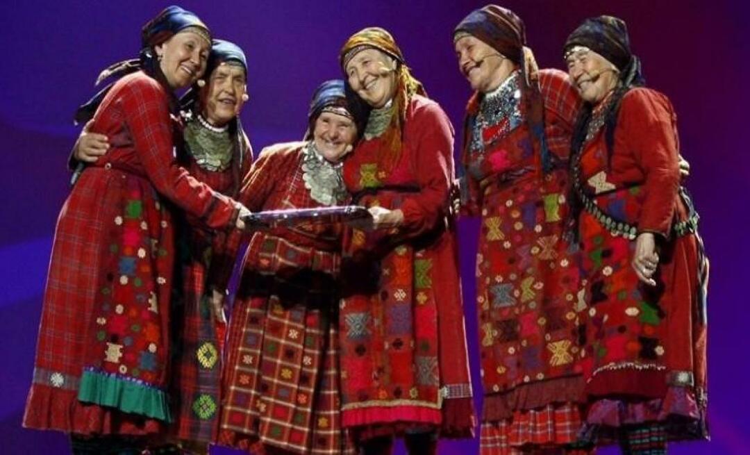 Eurovizijos močiutės dainuoja pasaulio čempionate