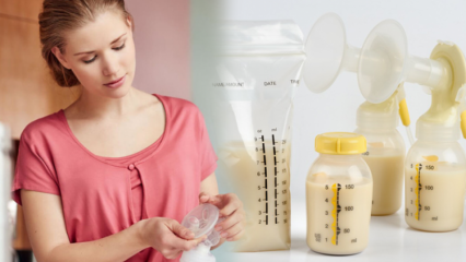 Kaip saugomas motinos pienas nepažeistas? Kaip naudoti melžiamą pieną? Kaitinant pieną ...