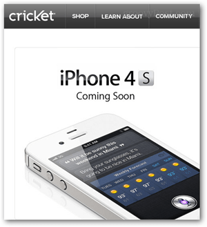 „iphone 4s“ skirtas kriketui