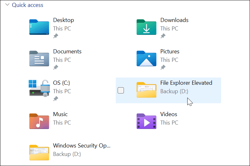 Paleiskite „Windows 11“ failų naršyklę kaip administratorių