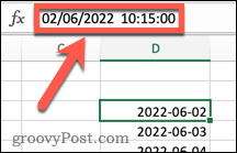 Excel laiko žymos su datomis ir laiku
