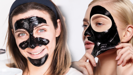 Kokie yra juodos kaukės pranašumai? Juodos kaukės užtepimo ant odos metodas