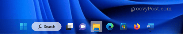 Windows 11 klasikinio korpuso stiklo išvaizda