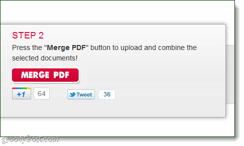 Sujunkite kelis PDF failus į vieną naudodami „MergePDF“
