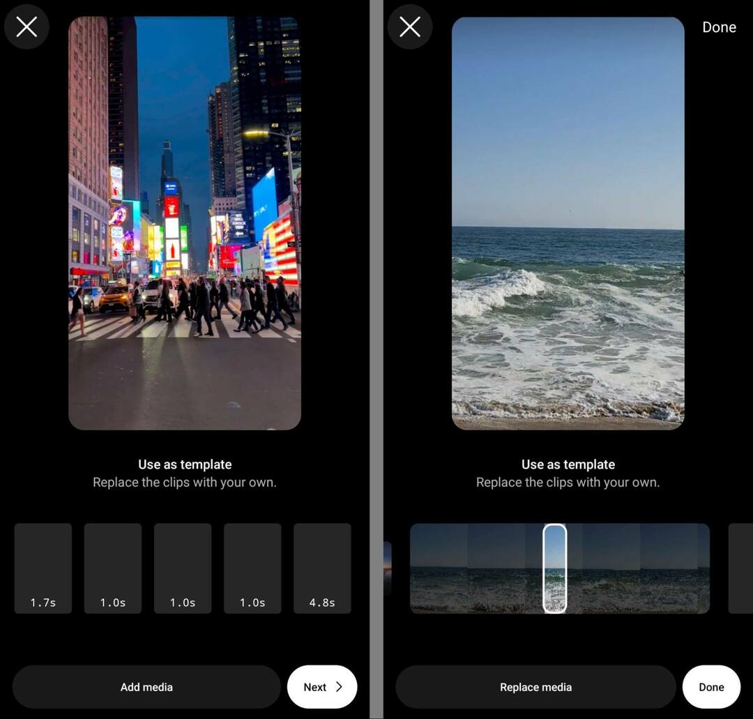 kaip-naudoti-Instagram-short-form-video-tools-reels-templates-example-9