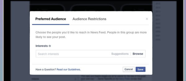 „Facebook“ auditorijos optimizavimas