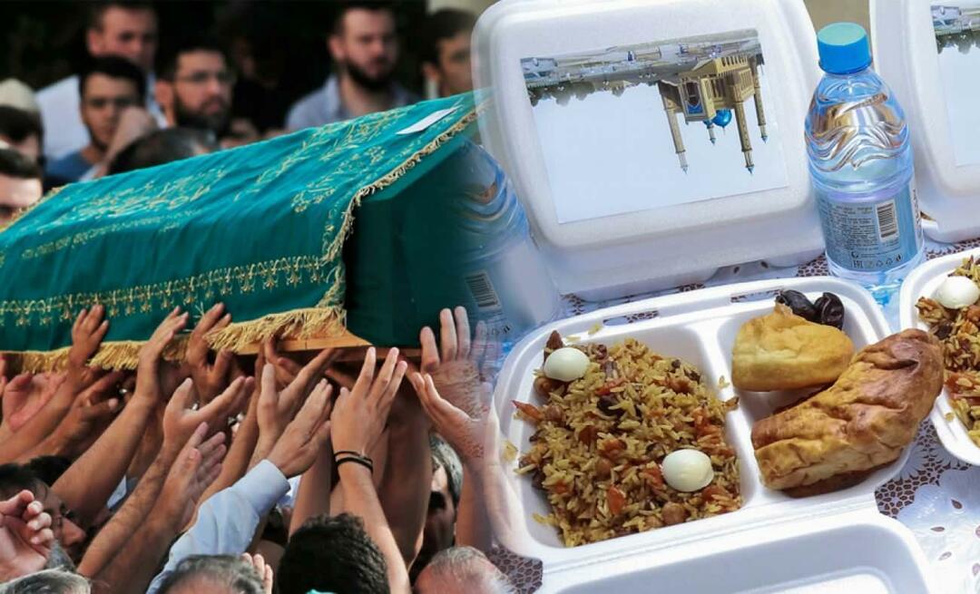 Ar leidžiama dalinti maistą po mirusio žmogaus? Ar islame laidotuvių savininkas turi duoti maisto?
