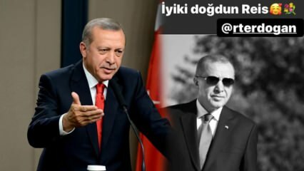 Specialios garsių vardų akcijos prezidento Erdoğano gimtadienio proga