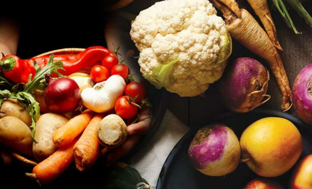 Kokias daržoves ir vaisius valgyti spalį? Kokius maisto produktus galite valgyti spalio mėnesį?