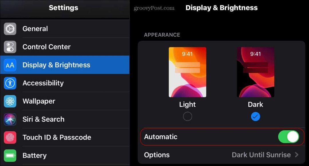 Kaip įjungti tamsųjį režimą „iPhone“ ar „iPad“