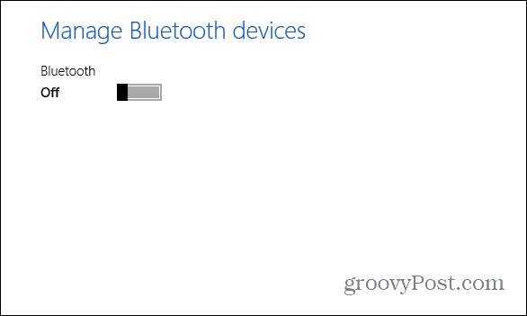 „Bluetooth“ išjungtas