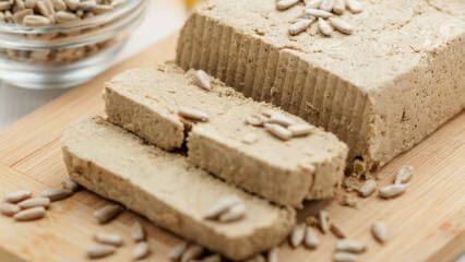 Kodėl tahini halva valgoma po žuvies? Keptos karštos halvos receptas