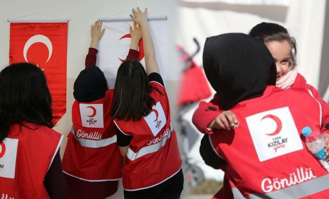 Kaip savanoriauti „Turkish Red Crescent“? Kur kreiptis dėl savanorio į Kızılay?