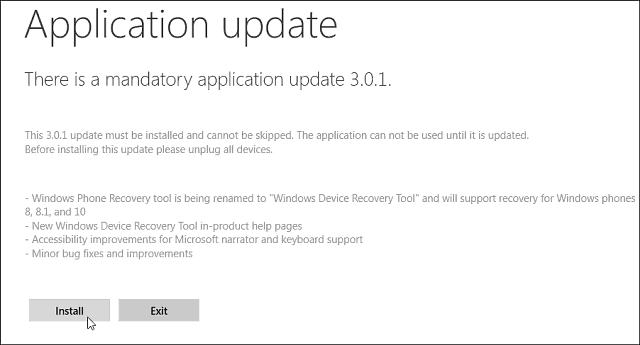 „Windows Phone“ atkūrimo įrankis turi naują pavadinimą ir funkcijas