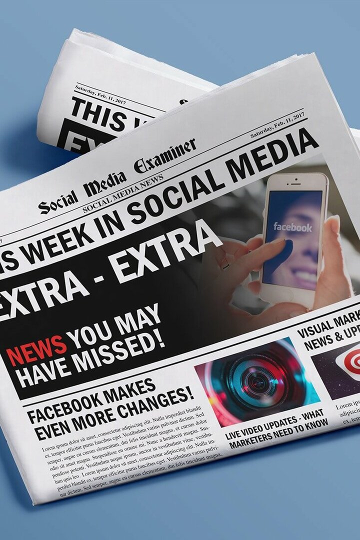 „YouTube“ tiesioginis srautas mobiliesiems: ši savaitė socialiniuose tinkluose: socialinės žiniasklaidos ekspertas
