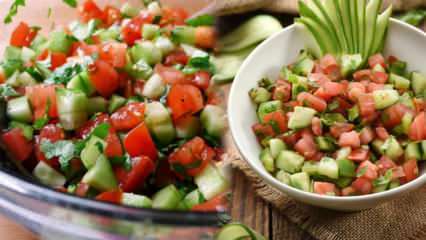 Paprastas ir skanus dietinių salotų receptas: Kaip pasigaminti piemenų salotas? Piemenų salotų kalorijos