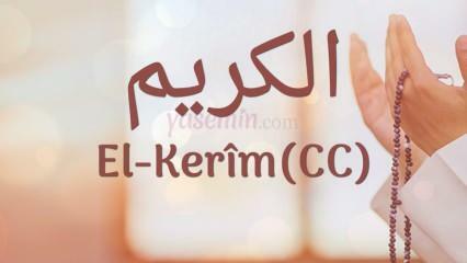 Ką reiškia al-Karim (c.c)? Kokios yra vardo Al-Karim dorybės? Esmaulis Husna Al-Karimas...