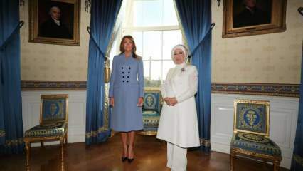 Pirmosios ponios Erdogan aprangos stilius yra pasaulio sąraše! Stilingiausios pirmosios ponios pasaulyje