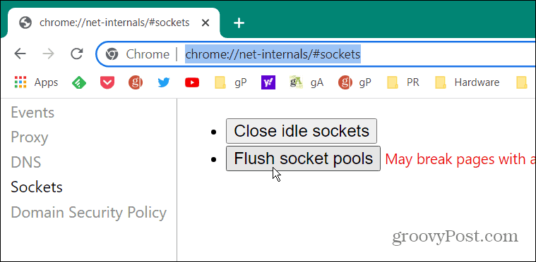 Pataisykite ERR_SPDY_PROTOCOL_ERROR naršyklėje „Chrome“.