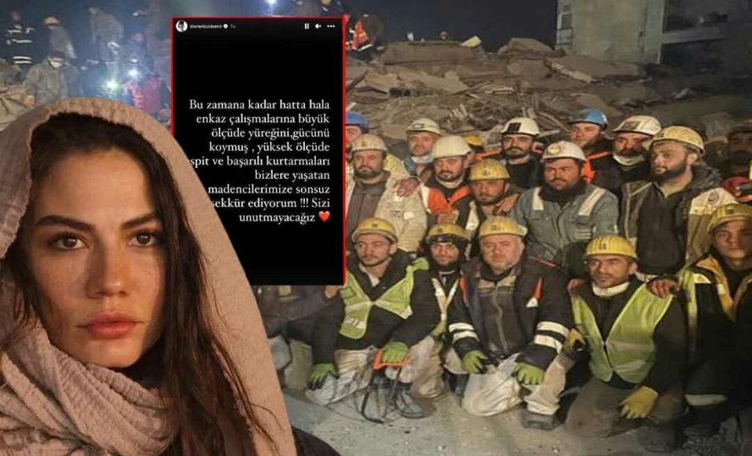 Demetas Özdemiras padėkojo kasyklos darbuotojams, dirbusiems dėl žemės drebėjimo! "Mes tavęs nepamiršime"