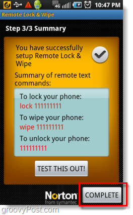 nuvalykite „Android“ telefoną naudodami tekstinį pranešimą