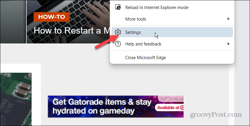 Peržiūrėkite arba ieškokite slapukų „Microsoft Edge“.