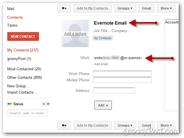 susikurti „gmail“ kontaktą