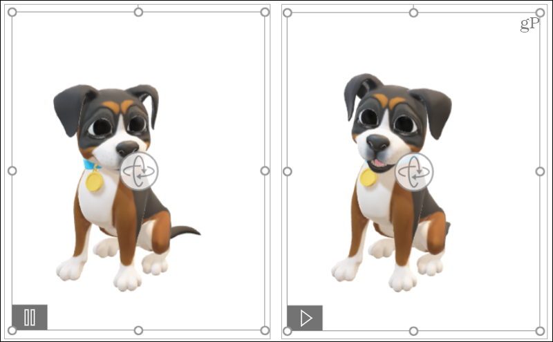 Animuoti 3D modeliai „Microsoft Office“