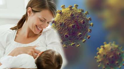 Ar koronavirusas pereina iš pieno į kūdikį? Dėmesio būsimoms motinoms pandemijos proceso metu! 