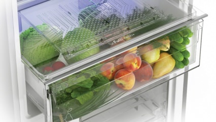 Kam skirtas traškesnis šaldytuvo skyrius, kaip jis naudojamas?