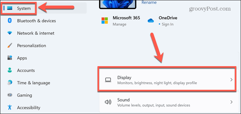 „Windows 11“ ekrano meniu