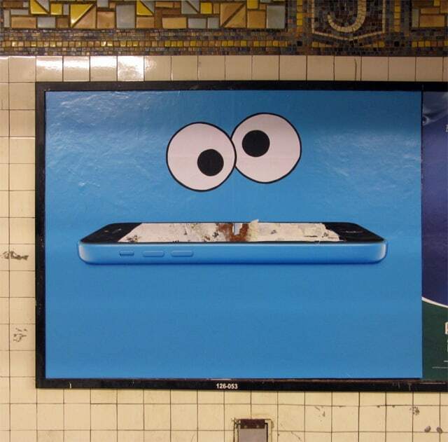 „Cookie Monster's eyePhone“