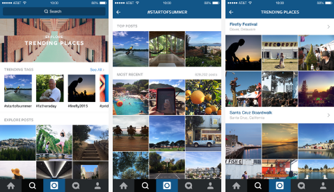 „Instagram“ pristato naują „Search and Explore“ funkciją