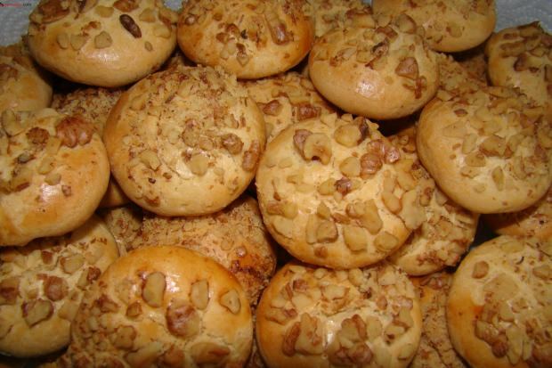 Graikinių riešutų sausainių receptas