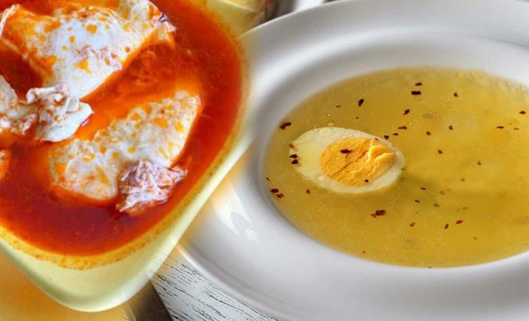 Kaip pasigaminti kiaušinių sriubą? Garsusis Silivri kiaušinių sriubos receptas!