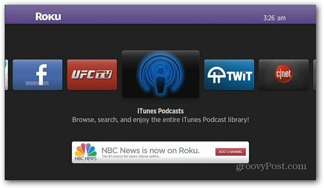 „iTunes Podcast Channel“