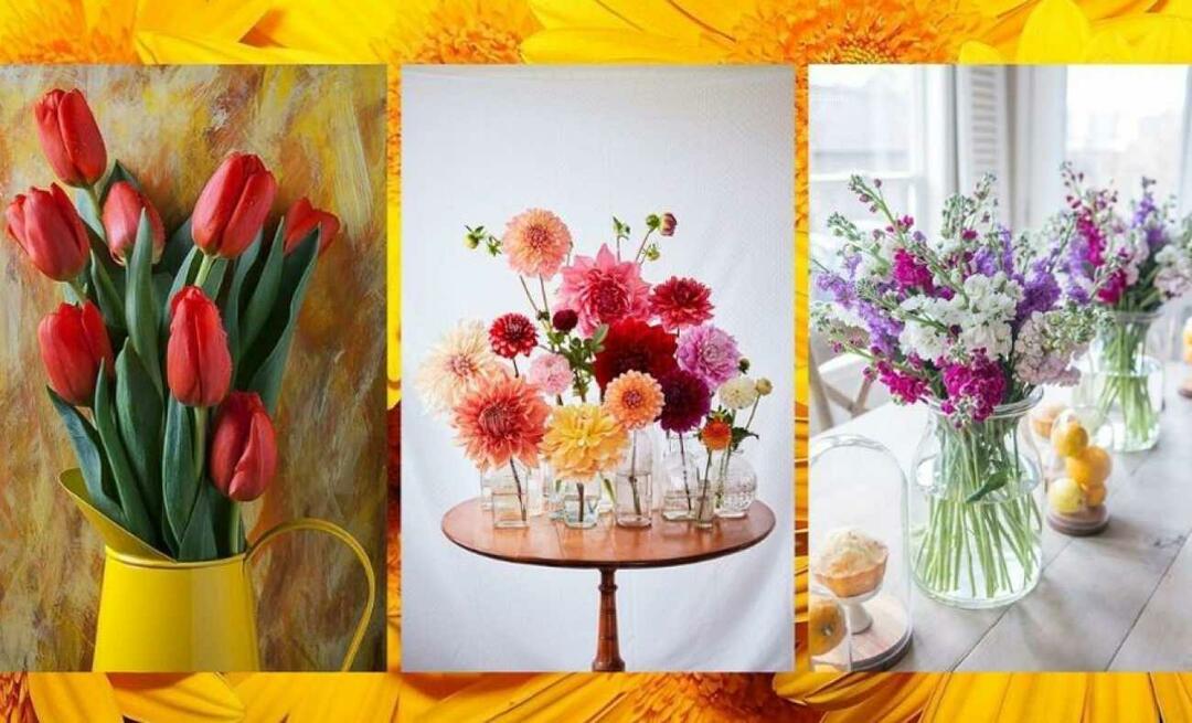 Kaip gėlės turėtų būti naudojamos namų puošmenoje? Kaip pasidaryti gėlių papuošimą?