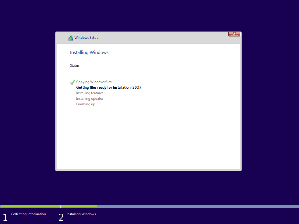 10 „Windows“ diegimas „Windows 10“ švarus diegimas